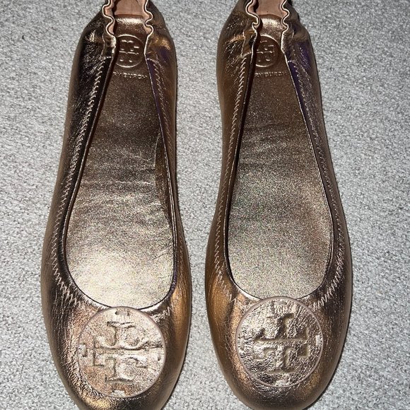 Tory Burch Flats - Minnie Pavé Ballet Flat - Picture 5 of 7